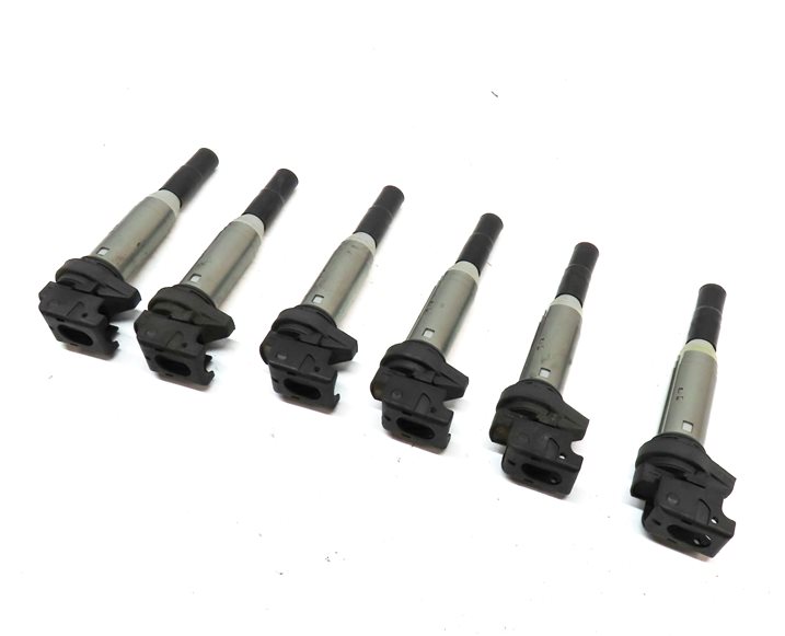 Thumbnail 1: 11-18 BMW F30 F31 F32 F10 E84 F25 F26 F15 F16 E89 TURBO IGNITION COIL SET 6