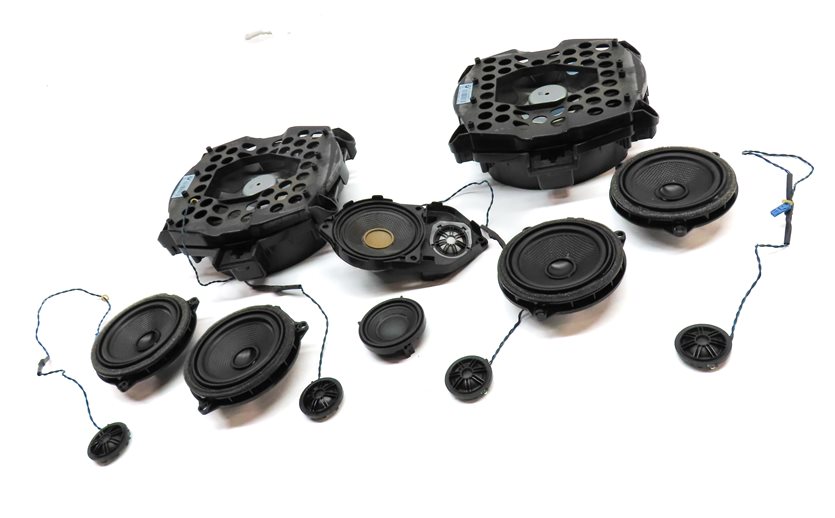 Thumbnail 2: 2012 BMW X3 (F25) RADIO STEREO AUDIO SOUND SYSTEM SPEAKER SET/2