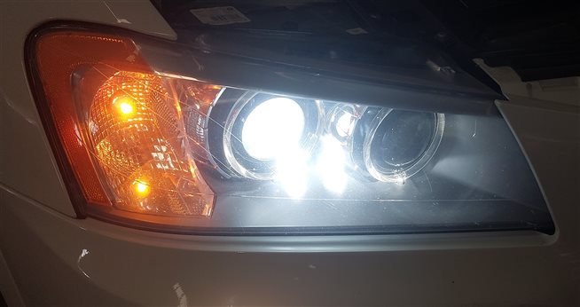 Thumbnail 2: 11-14 BMW X3 (F25) FRONT RIGHT PASSENGER HID XENON ADAPTIVE HEADLIGHT LIGHT LAMP