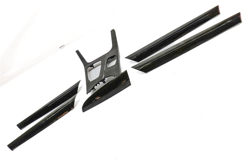 Thumbnail 3: 2012 BMW X3 (F25) INTERIOR FRONT/REAR DOOR CENTER CONSOLE TRIM SET/6 (Wave)