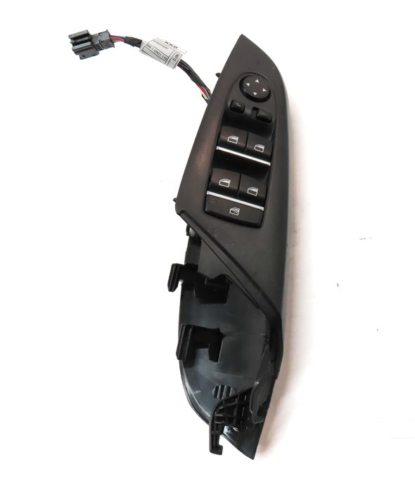 Thumbnail 2: 2012 BMW X3 (F25) FRONT LEFT DRIVER MASTER WINDOW SWITCH w/PFOLD w/TRIM (BLACK)