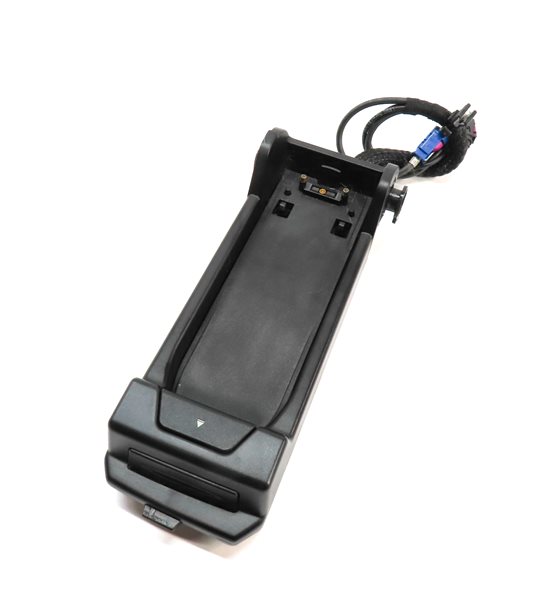 Thumbnail 1: 2012 BMW X3 (F25) CENTER CONSOLE CELL PHONE CHARGER DOCK CRADLE HOLDER