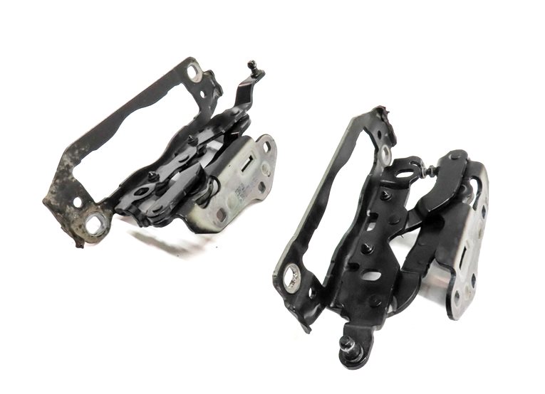 Thumbnail 1: 2008-2017 MERCEDES C250 C300 C350 CLS (C218 W204) FRONT HOOD HINGE SET (Black)
