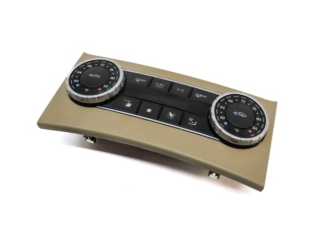2013-2015 MERCEDES C GLK CLASS (W204 X204) FRONT HEATER A/C TEMPERATURE CONTROL