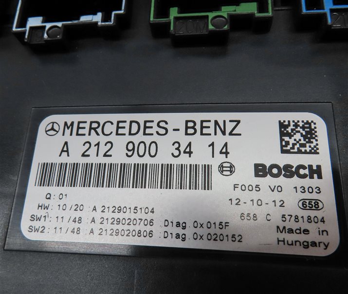 Thumbnail 7: 12-13 MERCEDES C300 C350 E350 GLK CLS (W204 X204 W218) SIGNAL ACQUISITION MODULE