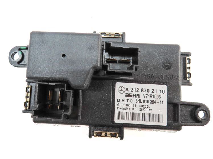 Thumbnail 4: 2013 MERCEDES C250 (W204) FRONT HEAT AIR AC HVAC BLOWER MOTOR RESISTOR MODULE