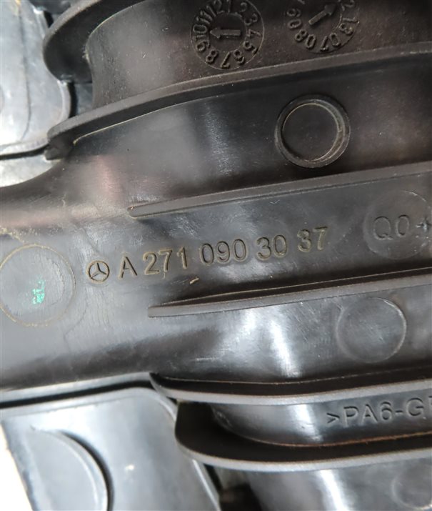 Thumbnail 8: 12-15 MERCEDES C250 SLK250 (R172 W204) 1.8L M271 TURBO ENGINE INTAKE MANIFOLD