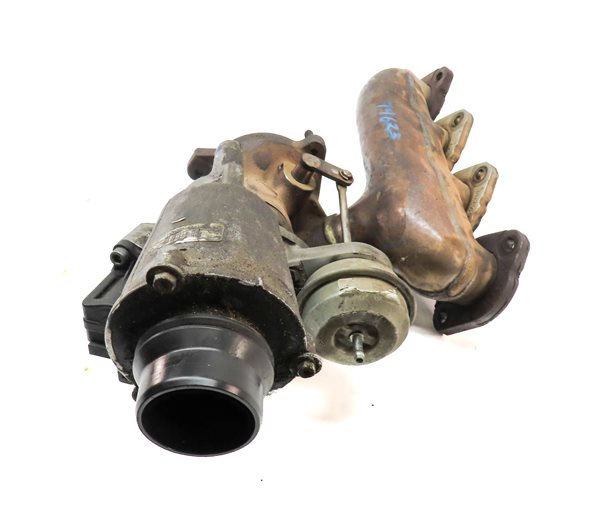 Thumbnail 2: 12-15 MERCEDES BENZ C250 SLK250 (W204 R172) 1.8L M271 TURBO ENGINE TURBOCHARGER