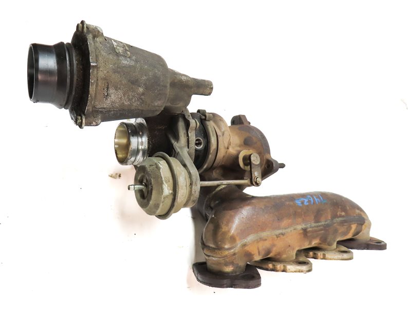 Thumbnail 4: 12-15 MERCEDES BENZ C250 SLK250 (W204 R172) 1.8L M271 TURBO ENGINE TURBOCHARGER