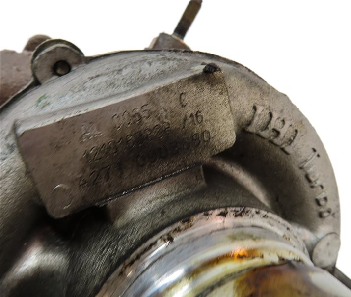 Thumbnail 8: 12-15 MERCEDES BENZ C250 SLK250 (W204 R172) 1.8L M271 TURBO ENGINE TURBOCHARGER
