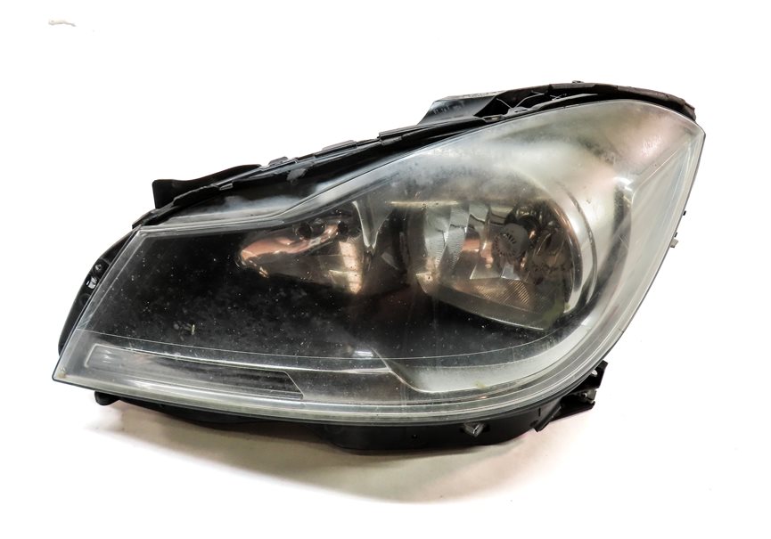 Thumbnail 3: 12-15 MERCEDES C250 C300 C350 (W204) LEFT DRIVER HALOGEN HEADLIGHT LIGHT LAMP