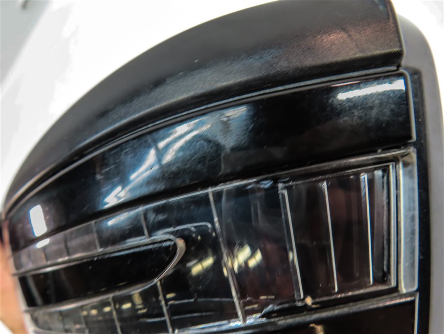 Thumbnail 9: 12-14 MERCEDES C250 C300 C350 (W204) RIGHT HEAT AUTODIM MEM DOOR MIRROR (Black)