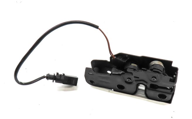 2013 AUDI Q7 (4L) FRONT HOOD BONNET LID LOCK LATCH ACTUATOR w/ CABLE