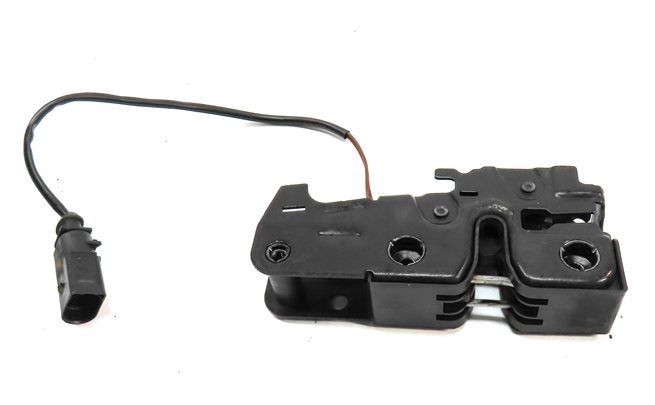 Thumbnail 4: 2013 AUDI Q7 (4L) FRONT HOOD BONNET LID LOCK LATCH ACTUATOR w/ CABLE