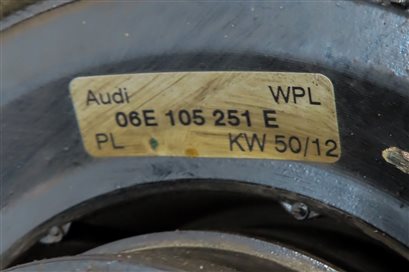 Thumbnail 8: 09-17 AUDI A6 A7 A8 Q5 Q7 S4 S5 (C7 D4 8R 4L B8 8T) 3.0L SUPER HARMONIC BALANCER