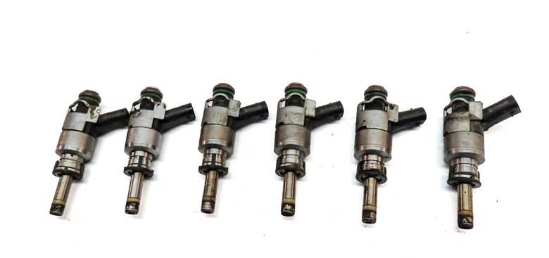 Thumbnail 5: 2011-2015 AUDI A6 A7 A8 Q5 Q7 S4 S5 (C7 D4 4L B8 8R 8T) 3.0L FUEL INJECTOR SET 6