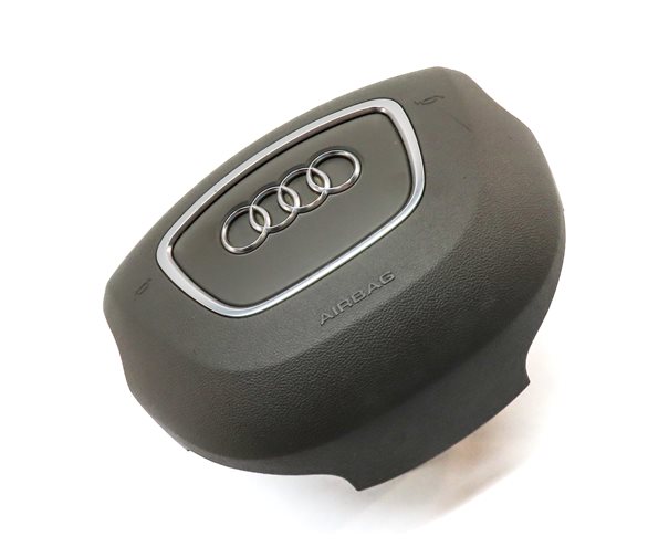 Thumbnail 3: 2011-2015 AUDI Q7 (4L) LEFT DRIVER STEERING WHEEL SRS AIRBAG AIR BAG (BLACK)