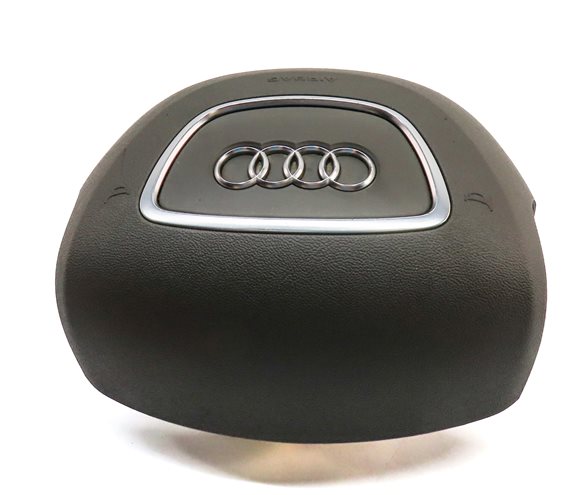 Thumbnail 4: 2011-2015 AUDI Q7 (4L) LEFT DRIVER STEERING WHEEL SRS AIRBAG AIR BAG (BLACK)