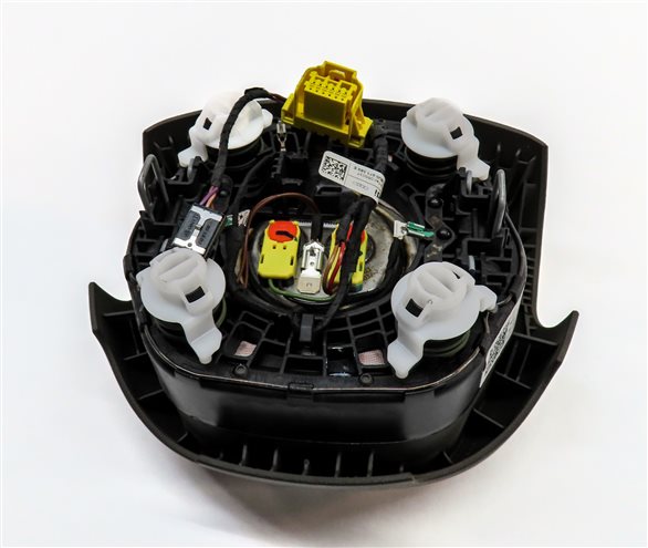 Thumbnail 5: 2011-2015 AUDI Q7 (4L) LEFT DRIVER STEERING WHEEL SRS AIRBAG AIR BAG (BLACK)