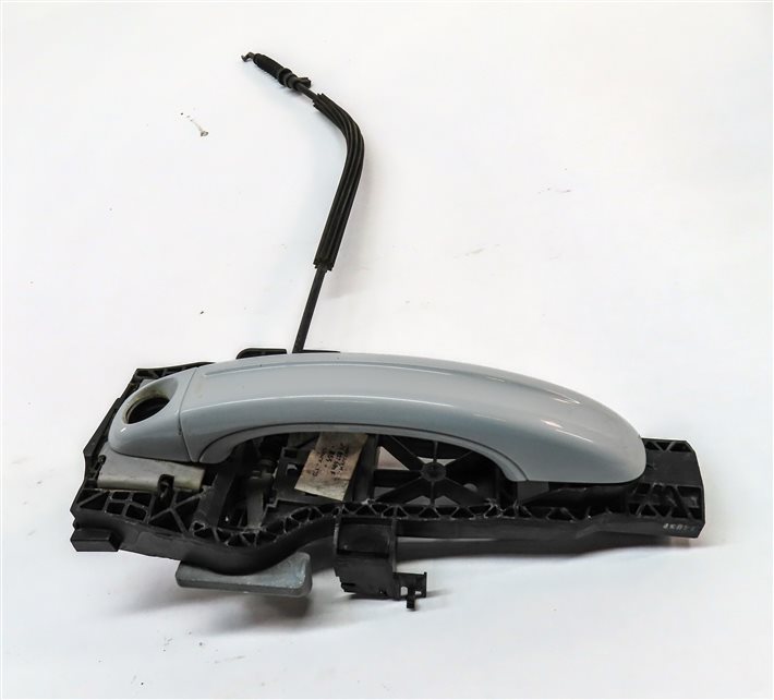 Thumbnail 2: 2007-2015 AUDI Q7 (4L) FRONT LEFT DRIVER KEYLESS EXTERIOR DOOR HANDLE (White)