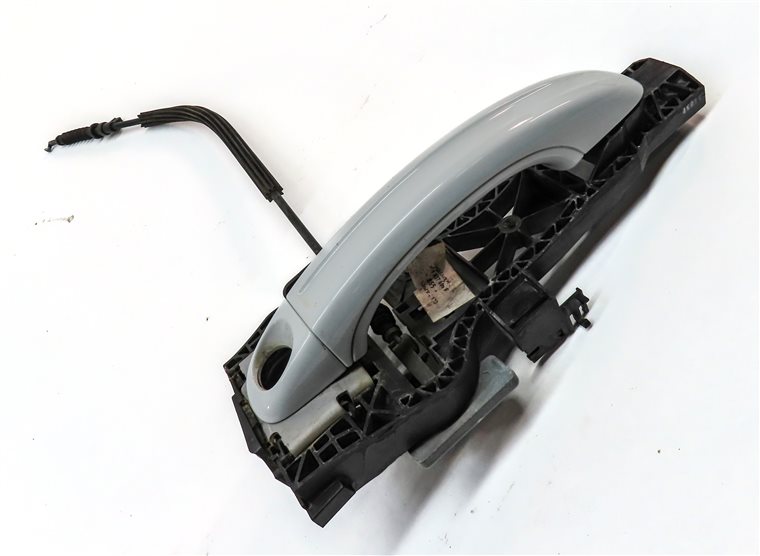 Thumbnail 3: 2007-2015 AUDI Q7 (4L) FRONT LEFT DRIVER KEYLESS EXTERIOR DOOR HANDLE (White)