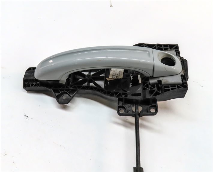 Thumbnail 4: 2007-2015 AUDI Q7 (4L) FRONT LEFT DRIVER KEYLESS EXTERIOR DOOR HANDLE (White)