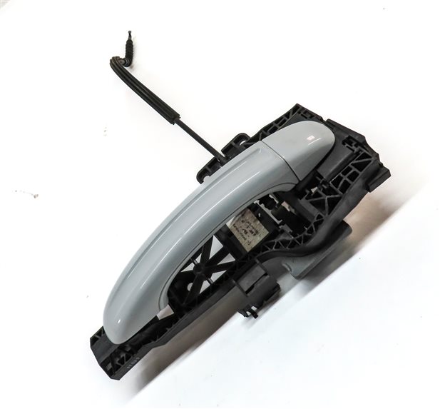 Thumbnail 3: 07-15 AUDI Q7 (4L) RIGHT FRONT PASSENGER KEYLESS EXTERIOR DOOR HANDLE (White)