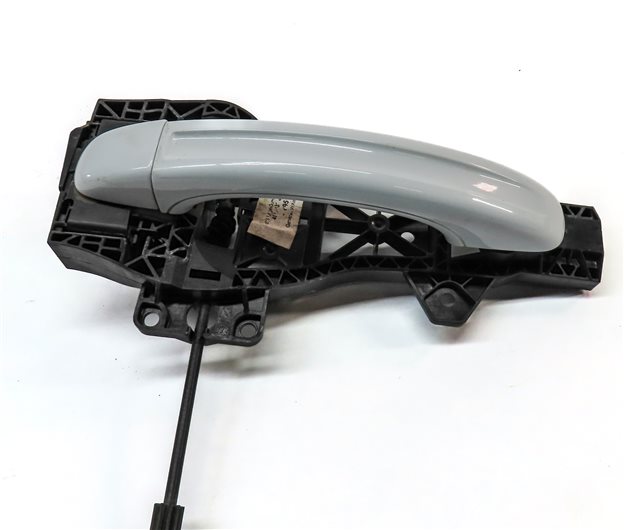 Thumbnail 4: 07-15 AUDI Q7 (4L) RIGHT FRONT PASSENGER KEYLESS EXTERIOR DOOR HANDLE (White)