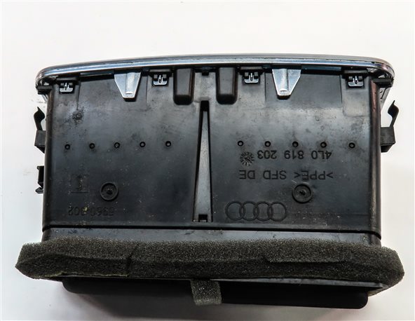 Thumbnail 5: 2013 AUDI Q7 (4L) REAR CENTER CONSOLE HEAT AIR AC HVAC DUAL VENT (Black)