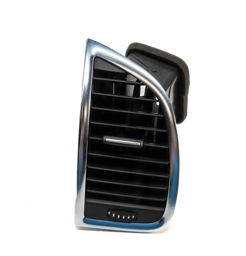 Thumbnail 2: 2013 AUDI Q7 (4L) FRONT LEFT DRIVER DASH HEAT AIR AC HVAC VENT (Black)
