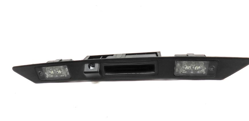 Thumbnail 2: 2013 AUDI Q7 (4L) REAR LIFTGATE HATCH LID RELEASE HANDLE w/ LICENSE PLATE LIGHTS