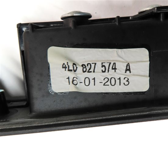 Thumbnail 8: 2013 AUDI Q7 (4L) REAR LIFTGATE HATCH LID RELEASE HANDLE w/ LICENSE PLATE LIGHTS