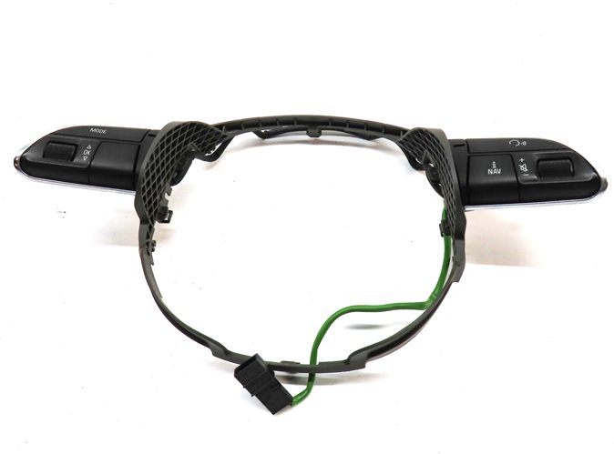 Thumbnail 2: 2013 AUDI Q7 (4L) STEERING WHEEL PHONE NAVIGATION OPTION SELECT SWITCH SET