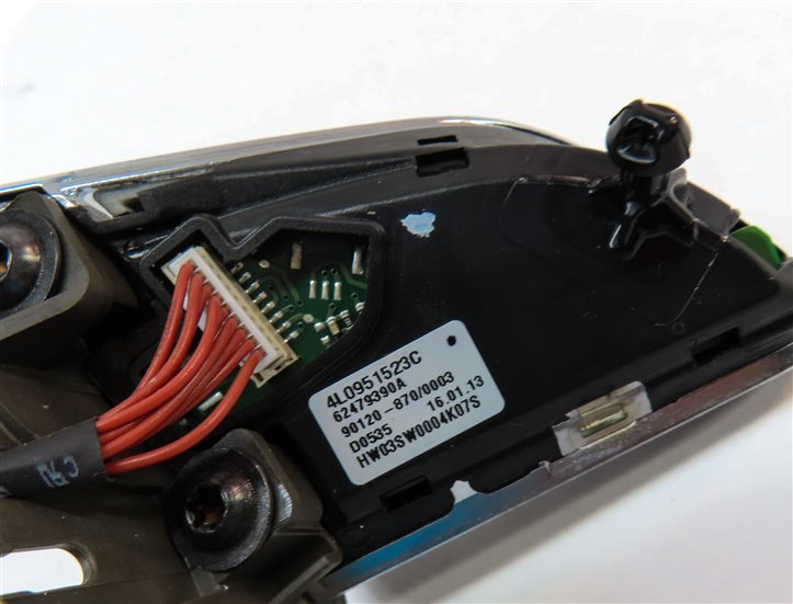 Thumbnail 6: 2013 AUDI Q7 (4L) STEERING WHEEL PHONE NAVIGATION OPTION SELECT SWITCH SET