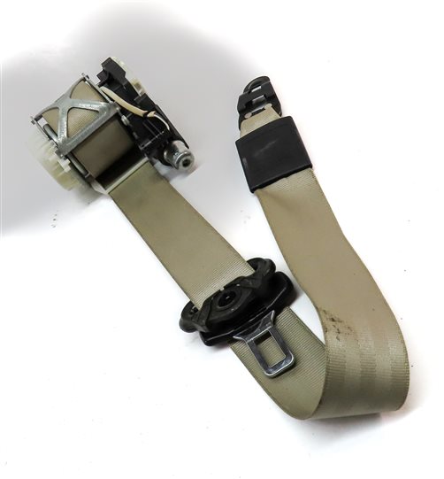 Thumbnail 3: 2007-2015 AUDI Q7 (4L) FRONT RIGHT PASSENGER SEAT SEATBELT RETRACTOR (Beige)