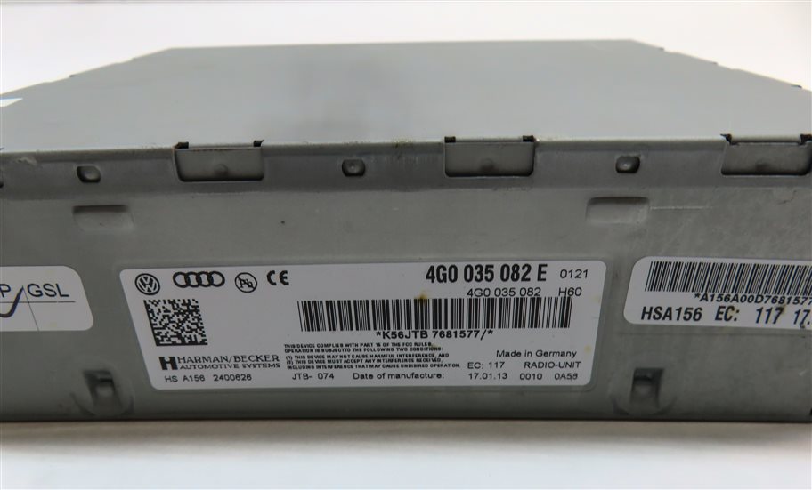 Thumbnail 6: 2013 AUDI Q7 (4L) STEREO AUDIO SOUND SYSTEM RADIO RECEIVER MODULE