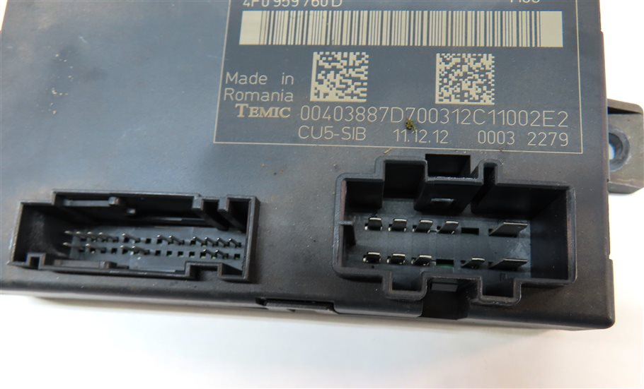 Thumbnail 4: 2005-2015 AUDI A6 S6 Q7 (C6 4L) FRONT LEFT DRIVER MEMORY SEAT CONTROL MODULE