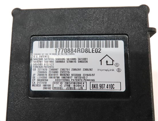 Thumbnail 6: 2013 AUDI Q7 (4L) HOMELINK GARAGE DOOR OPENER CONTROL MODULE