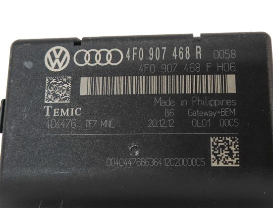 Thumbnail 6: 2013 AUDI Q7 (4L) 3.0L SUPER (CTWB) GATEWAY CONTROL MODULE