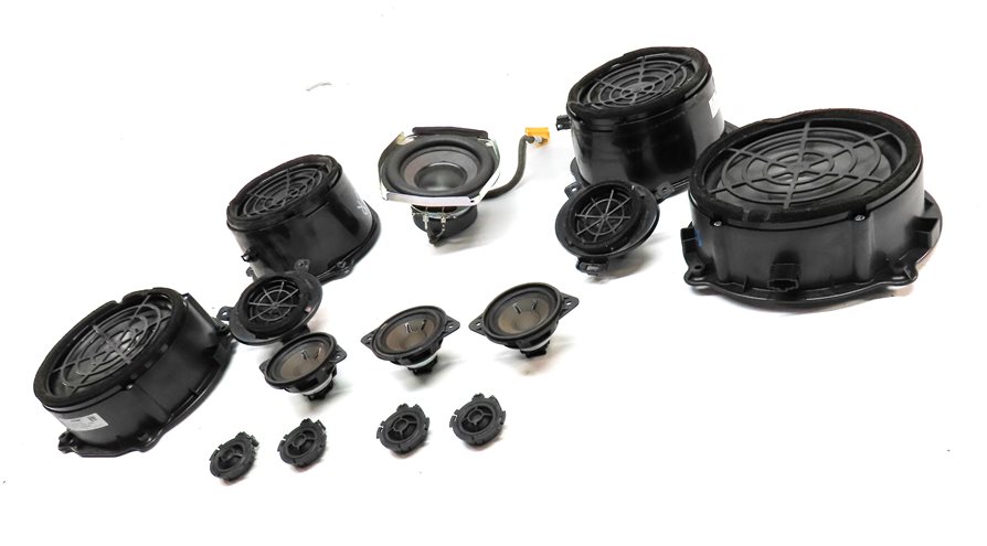 Thumbnail 2: 2013 AUDI Q7 (4L) RADIO STEREO BOSE AUDIO SOUND SYSTEM SPEAKER SET/14