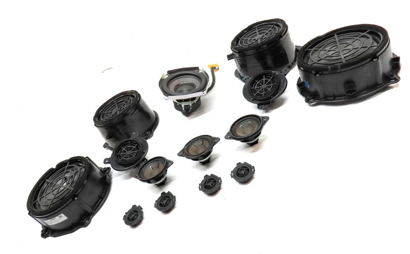 Thumbnail 3: 2013 AUDI Q7 (4L) RADIO STEREO BOSE AUDIO SOUND SYSTEM SPEAKER SET/14