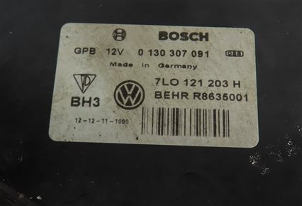 Thumbnail 8: 11-15 AUDI Q7 (4L) 3.0L ENGINE RADIATOR COOLING FAN (FOR MODELS w/ HITCH OPTION)