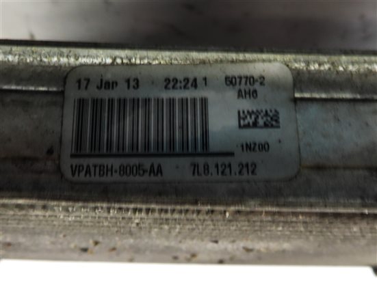 Thumbnail 7: 2011-2015 AUDI Q7 (4L) 3.0L SUPERCHARGED ENGINE LEFT OR RIGHT AUXILIARY RADIATOR