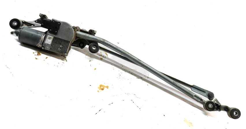 Thumbnail 3: 2007-2015 AUDI Q7 (4L) FRONT WINDSHIELD WIPER MOTOR w/ LINKAGE