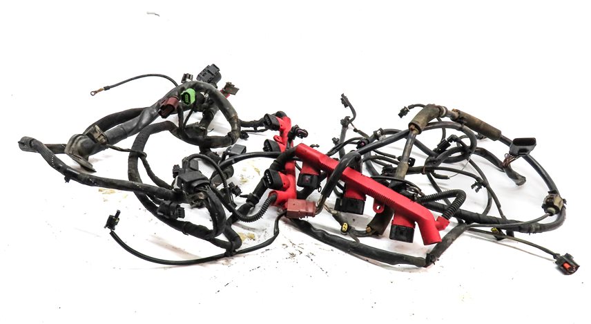 2013 AUDI Q7 (4L) 3.0L SUPER (CTWB) ENGINE MOTOR WIRE WIRING HARNESS LOOM