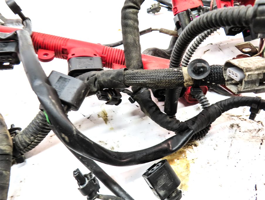 Thumbnail 5: 2013 AUDI Q7 (4L) 3.0L SUPER (CTWB) ENGINE MOTOR WIRE WIRING HARNESS LOOM