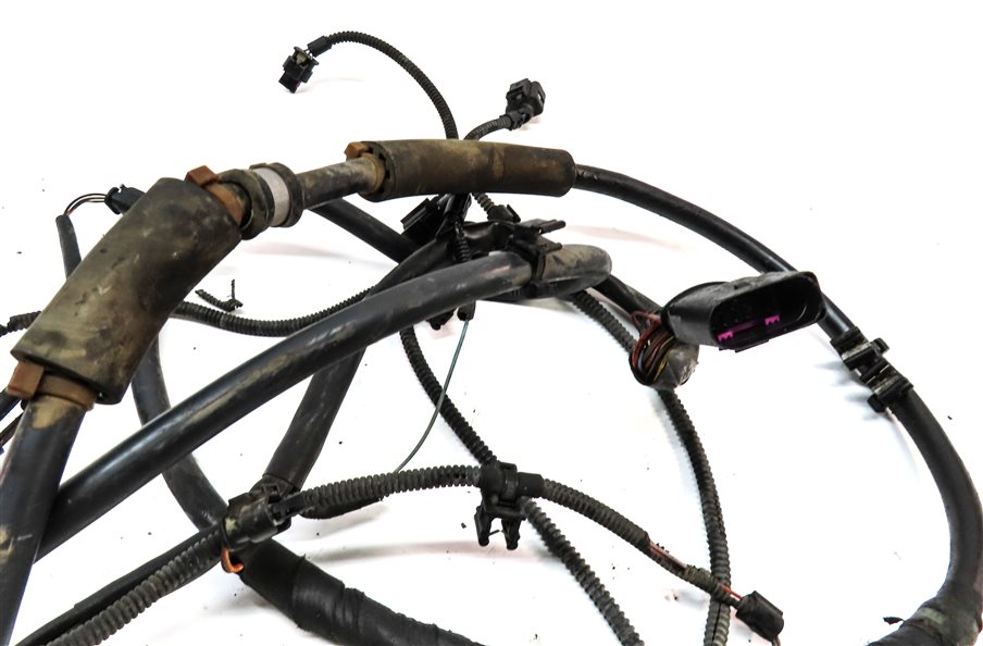 Thumbnail 7: 2013 AUDI Q7 (4L) 3.0L SUPER (CTWB) ENGINE MOTOR WIRE WIRING HARNESS LOOM