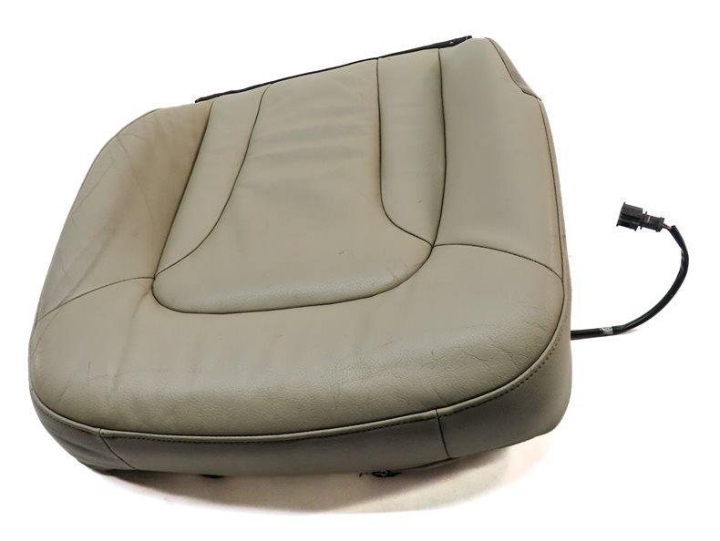 Thumbnail 2: 13 AUDI Q7 4L FRONT RIGHT PASSENGER LOWER MEMORY HEAT SEAT CUSHION (Cardamom)