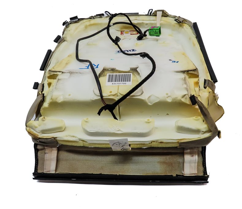 Thumbnail 6: 13 AUDI Q7 4L FRONT RIGHT PASSENGER LOWER MEMORY HEAT SEAT CUSHION (Cardamom)