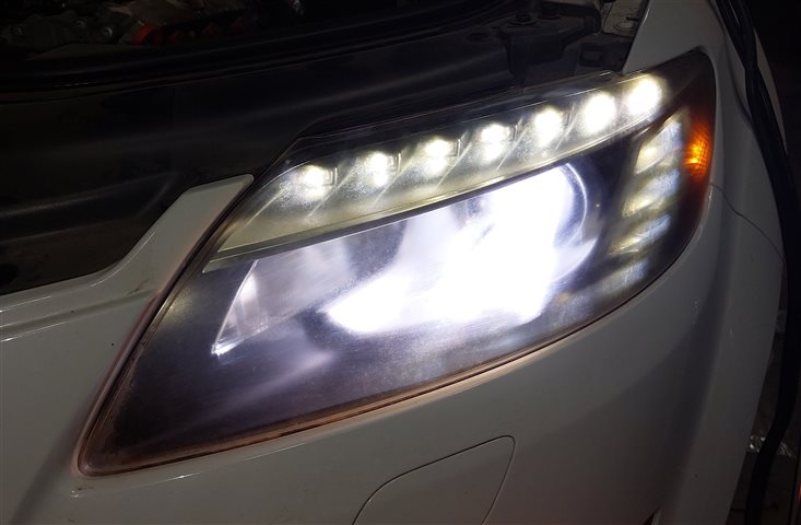 Thumbnail 2: 2010-2015 AUDI Q7 (4L) LEFT DRIVER XENON HID HEADLIGHT LIGHT LAMP (NON AFS)